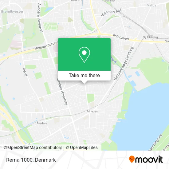 Rema 1000 map