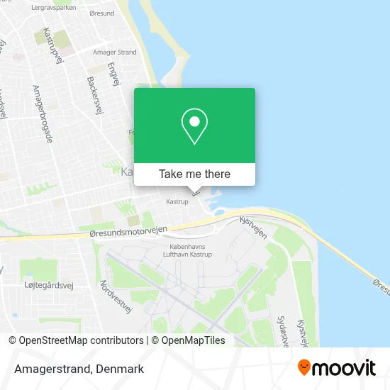 Amagerstrand map
