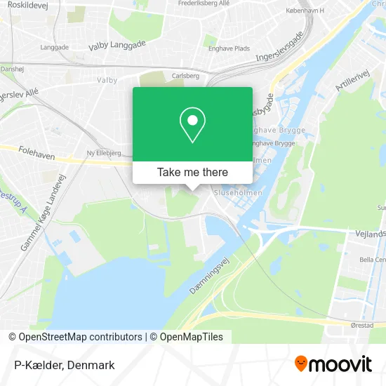 P-Kælder map