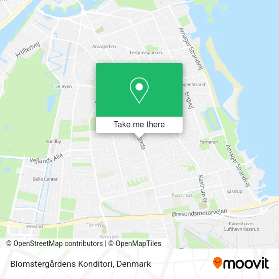 Blomstergårdens Konditori map