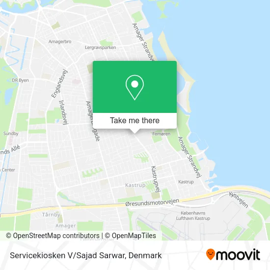Servicekiosken V/Sajad Sarwar map