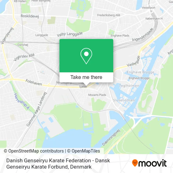 Danish Genseiryu Karate Federation - Dansk Genseiryu Karate Forbund map