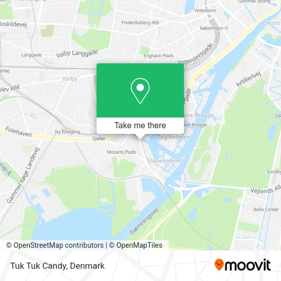 Tuk Tuk Candy map