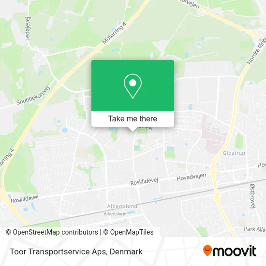 Toor Transportservice Aps map