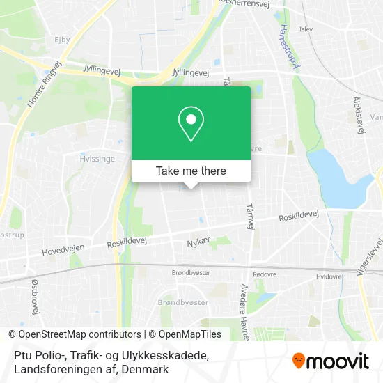 Ptu Polio-, Trafik- og Ulykkesskadede, Landsforeningen af map