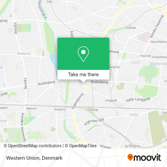 Western Union map