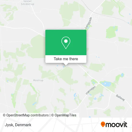Jysk map