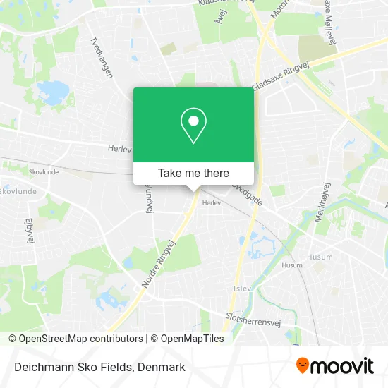 Deichmann Sko Fields map