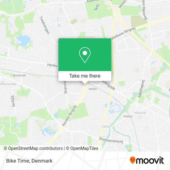 Bike Time map