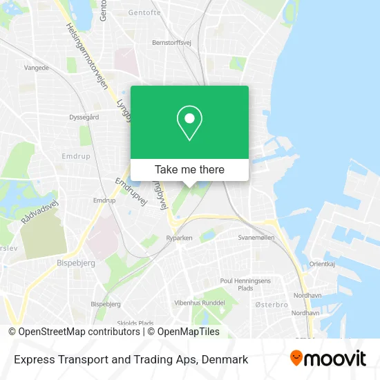 Express Transport and Trading Aps map