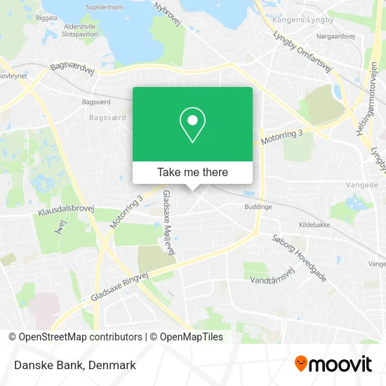 Danske Bank map