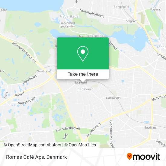 Romas Café Aps map