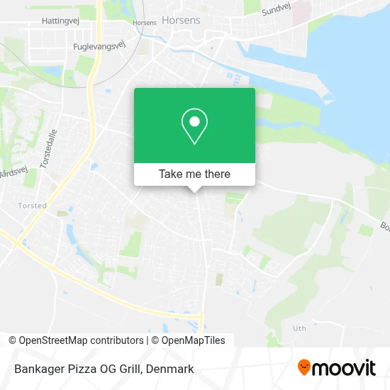 Bankager Pizza OG Grill map
