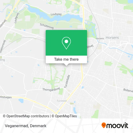 Veganermad map