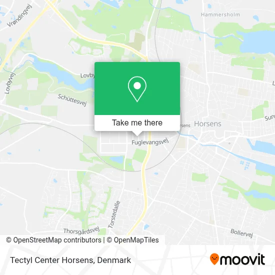 Tectyl Center Horsens map