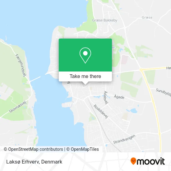 Laksø Erhverv map