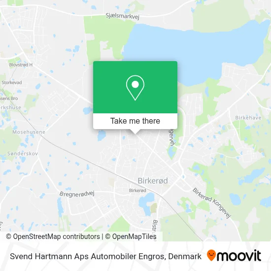 Svend Hartmann Aps Automobiler Engros map