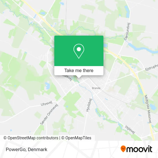 PowerGo map