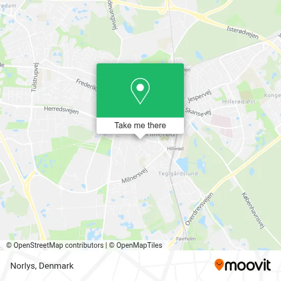 Norlys map