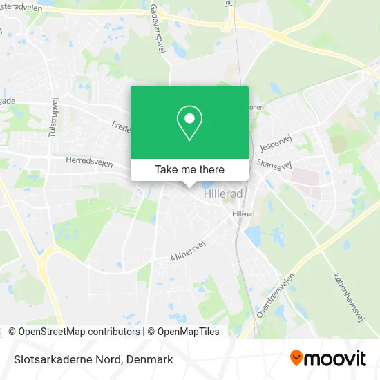 Slotsarkaderne Nord map