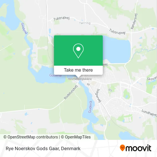 Rye Noerskov Gods Gaar map