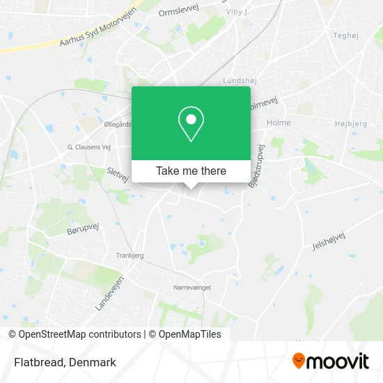 Flatbread map