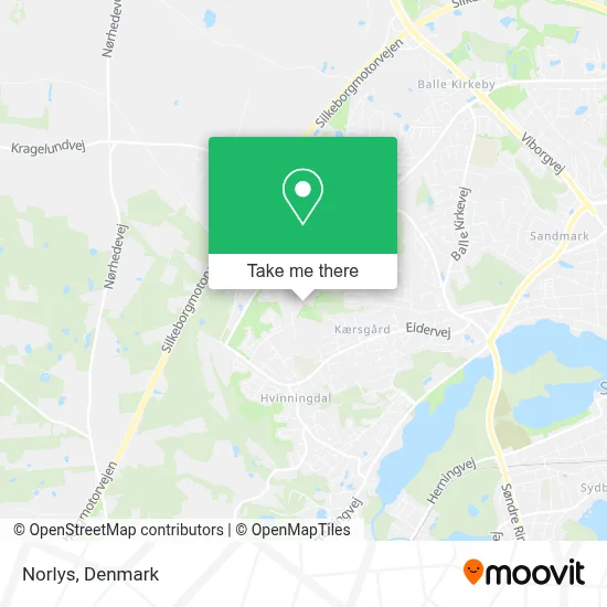 Norlys map