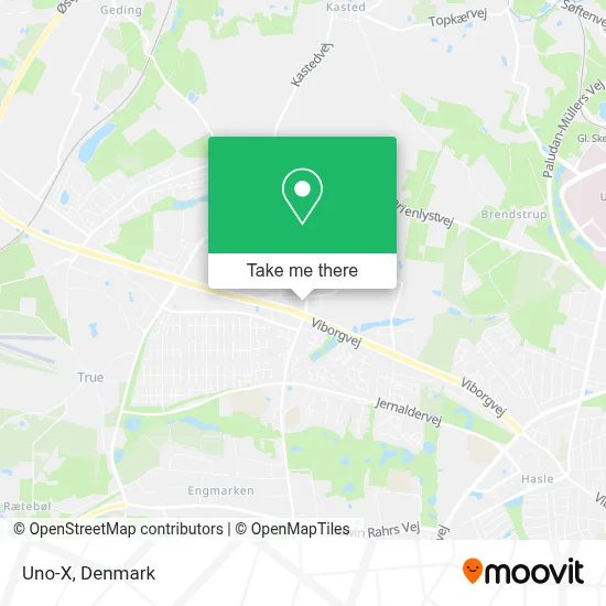 Uno-X map