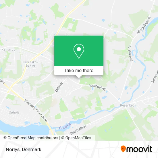 Norlys map