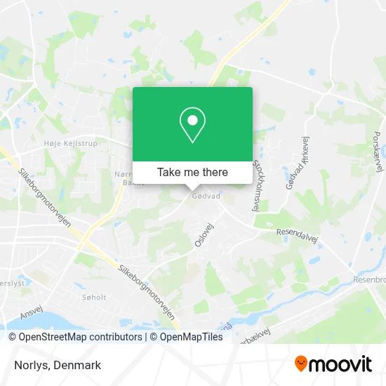 Norlys map