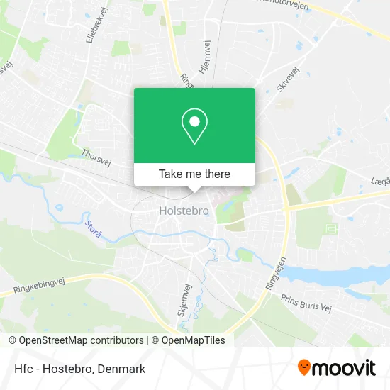 Hfc - Hostebro map