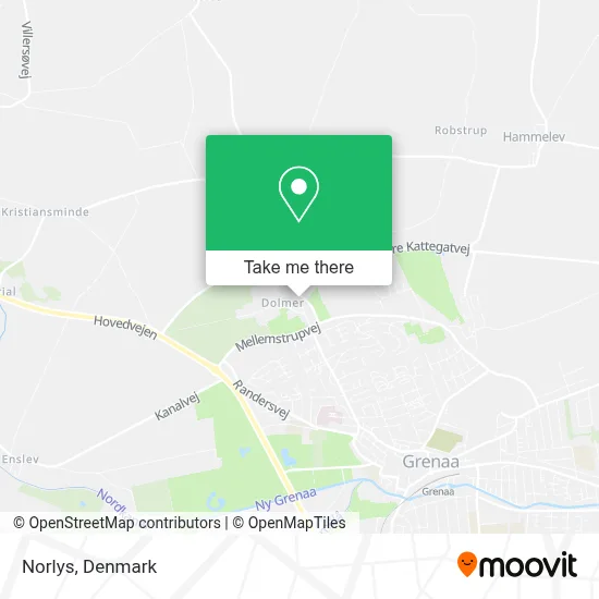 Norlys map