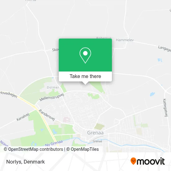 Norlys map