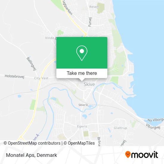 Monatel Aps map