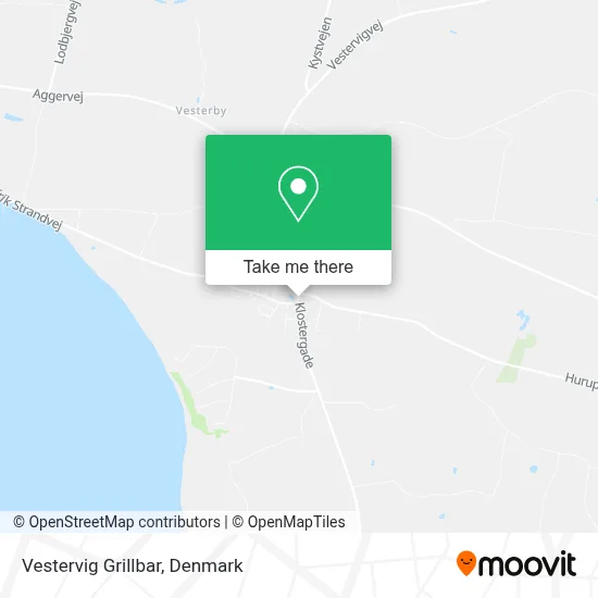 Vestervig Grillbar map