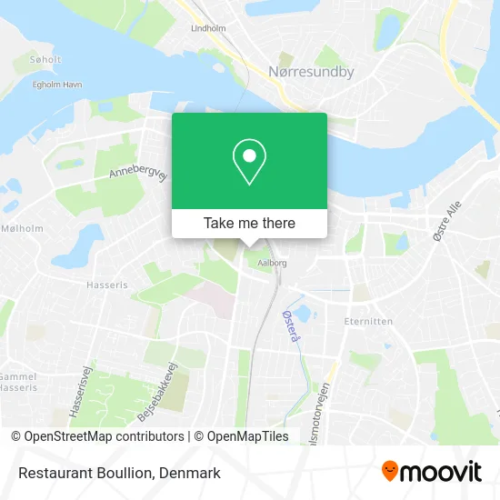 Restaurant Boullion map