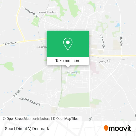 Sport Direct V map