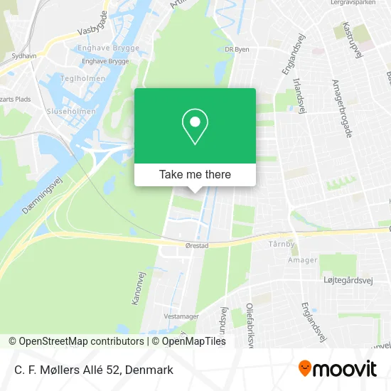 C. F. Møllers Allé 52 map