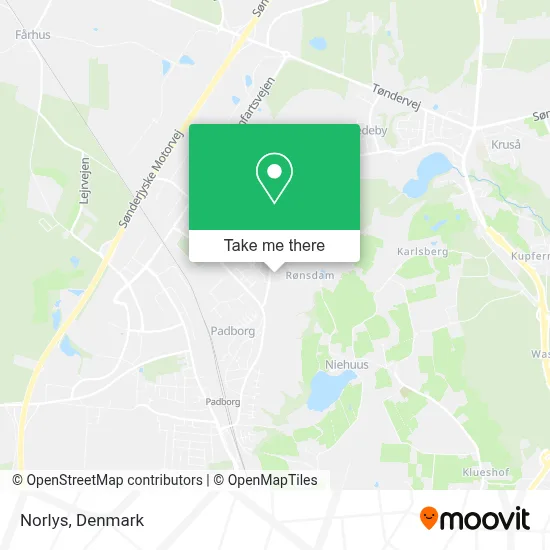 Norlys map