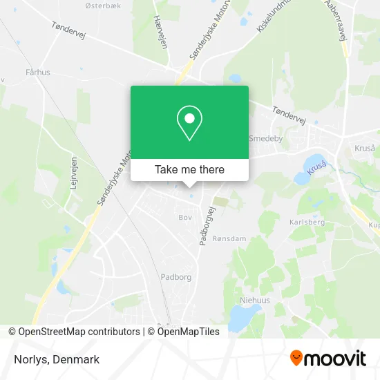 Norlys map