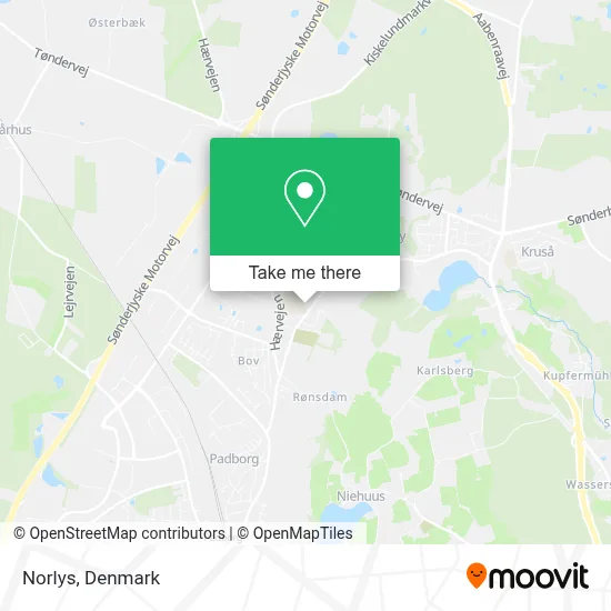Norlys map