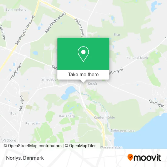 Norlys map