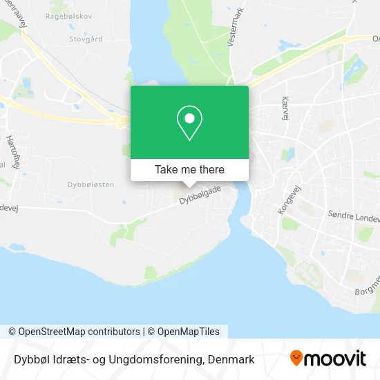Dybbøl Idræts- og Ungdomsforening map