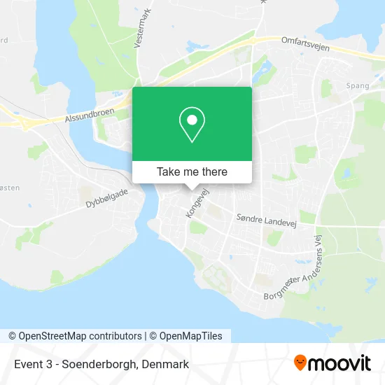 Event 3 - Soenderborgh map