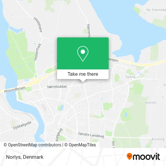 Norlys map