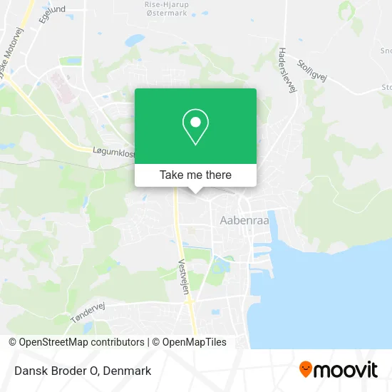 Dansk Broder O map