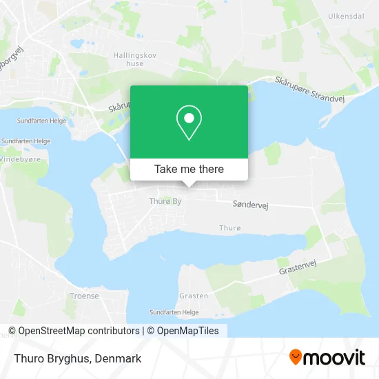 Thuro Bryghus map