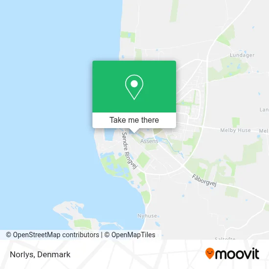 Norlys map