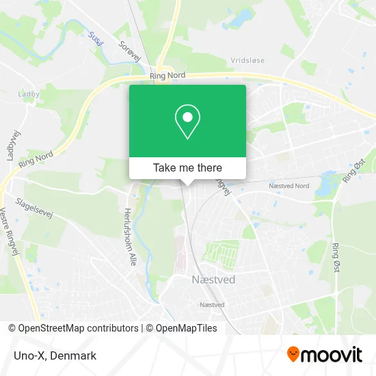Uno-X map
