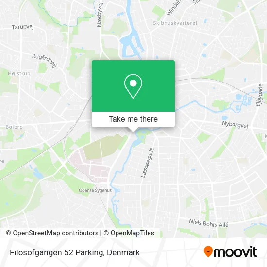 Filosofgangen 52 Parking map